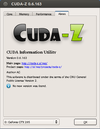 CUDA-Z in Linux